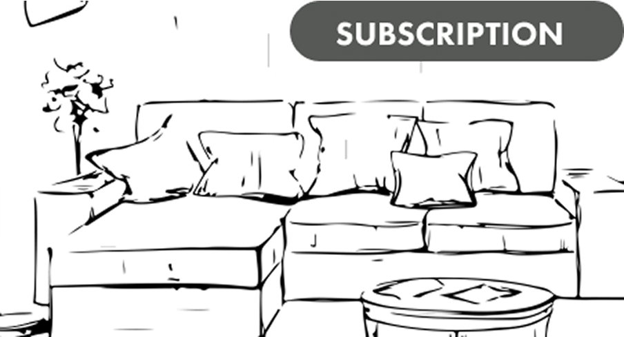 ソファのイラスト